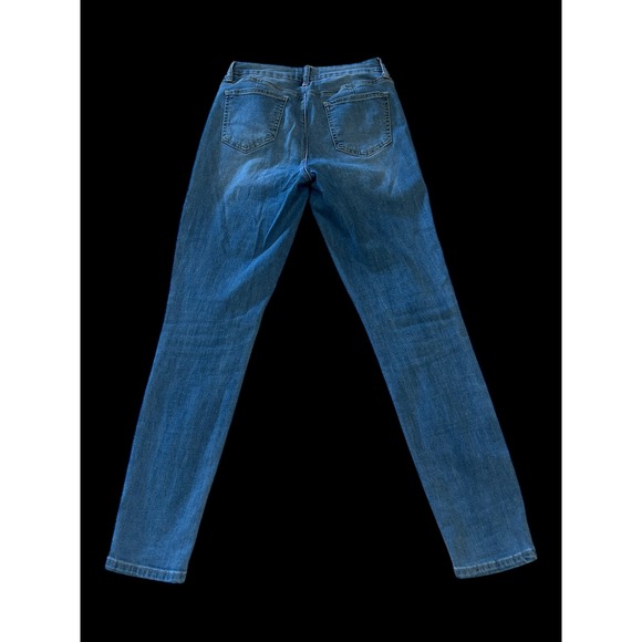 Ashley Mason Womens Skinny Jeans Medium Wash Blue Denim Stretch Size 9 - Picture 3 of 3